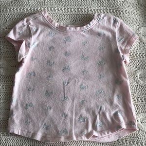 Old Navy Light Pink Butterfly 🦋 Shirt - so cute!
